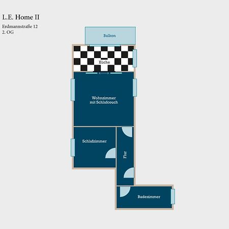 L.E. Home II Lipcse Kültér fotó